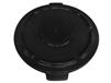CRUSADER ROUND TRASH CANS - LIDS & DOLLY
