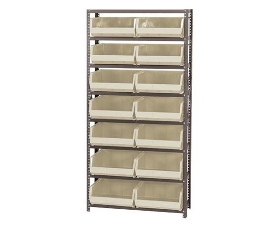 GIANT OPEN HOPPER BIN STORAGE SYSTEM